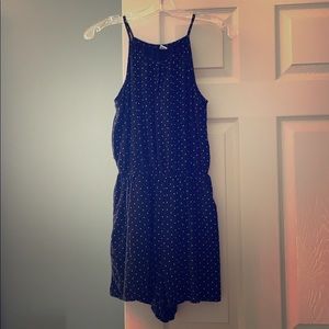 Black romper with pockets!